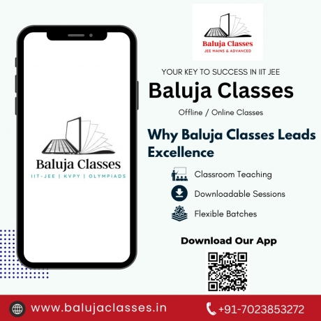 Best Online Maths Teacher for IIT JEE: Baluja Classes