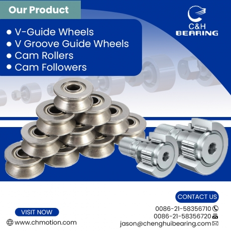 Efficiency and Precision with V Groove Guide Wheels