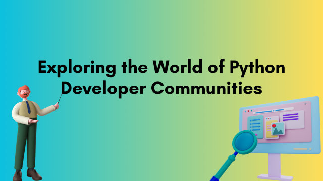 Exploring the World of Python Developer Communities