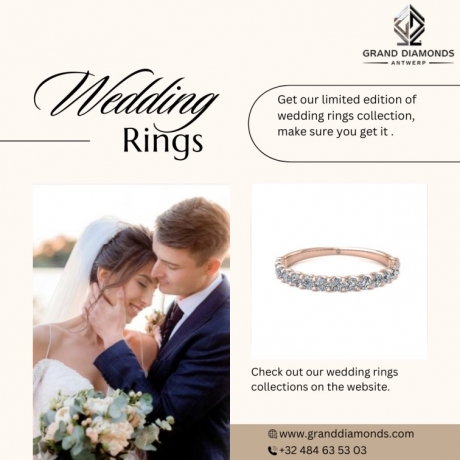 WEDDING RINGS FOR WOMEN: A SHOWCASE OF LUXURY AND CRAFTSMANSHIP WITH GRAND DIAMONDS