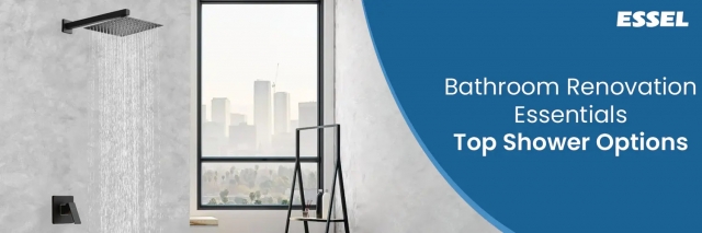 Bathroom Renovation Essentials: Top Shower Options