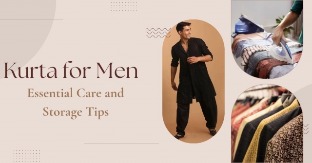 Kurta for Men: Essential Care and Storage Tips