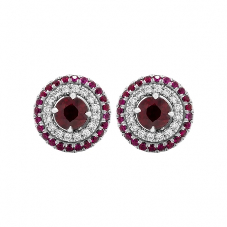 Why Ruby Halo Stud Earrings Are a Must-Have Jewelry Piece?