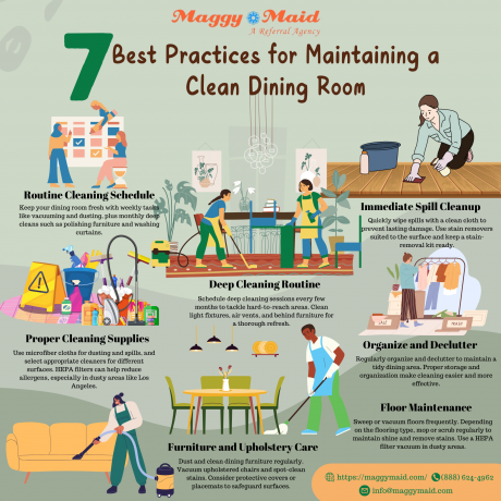 7 Best Practices for Maintaining a Clean Dining Room