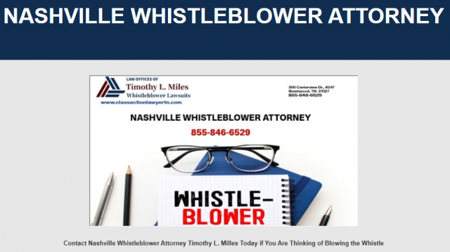 The Role of a Nashville Whistleblower Attorney in Healthcare Fraud Cases