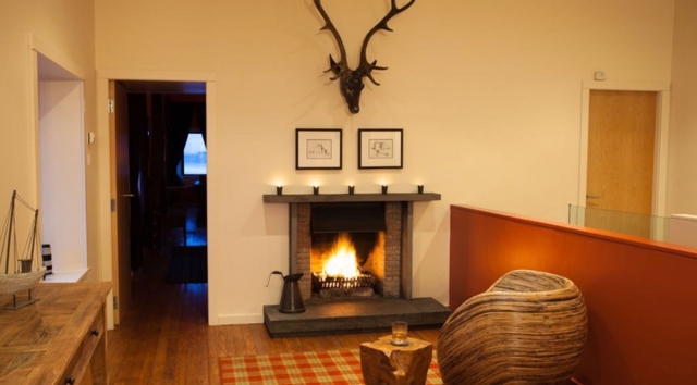 Cozy firewood place