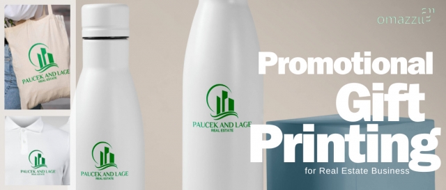 Promotional Gift Printing for Real Estate Business