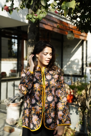 Buy Black Cotton Jacket : A Timeless Piece for Every Wardrobe