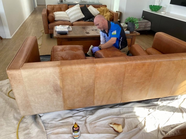 Leather Cleaning & Restoration Bribie Island: De Vere Carpet & Leather Restorations