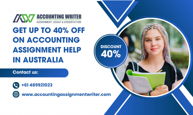 Get Up to 40% Off On Accounting Assignment Help In Australia