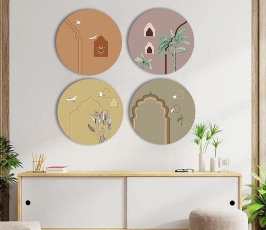 Elevate Your Space with Stunning Wall Paintings from Wooden Street