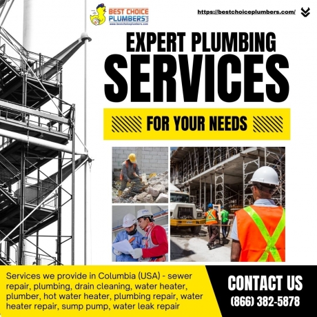 Fundamental Plumbing Services in Columbia: Drain Cleaning, Water Leak Repair, Water Heater Repair, and More