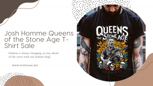 Josh Homme Queens of the Stone Age T-Shirt Sale