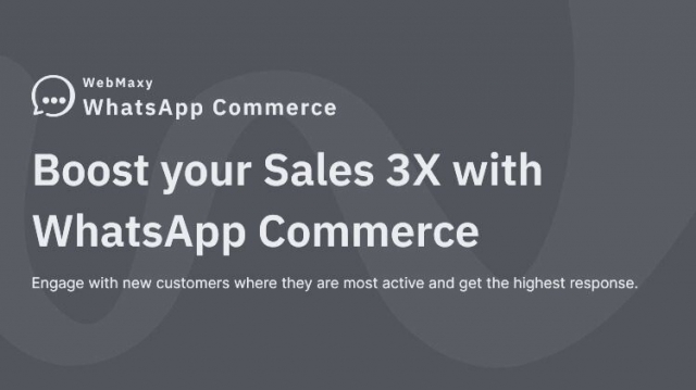 WebMaxy WhatsApp Commerce: The Ultimate WhatsApp Business API Solution 