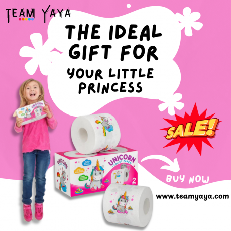 Unicorn-Themed Toilet Paper: A Novelty That's Actually Good | Team Yaya