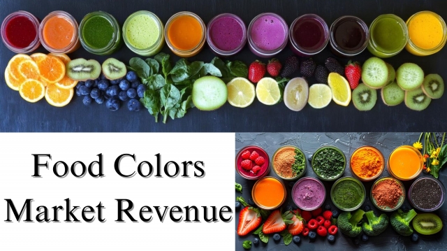 Food Colors Market Revenue Size, Share, Report Analysis by 2032