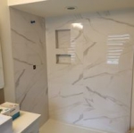 Transform Your Fireplace with Modern Porcelain Tile Installation