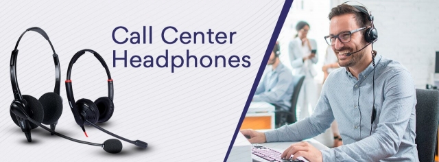 Call center headphones | Dasscom