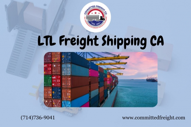 Avail Top-Notch LTL Freight Shipping Services in California