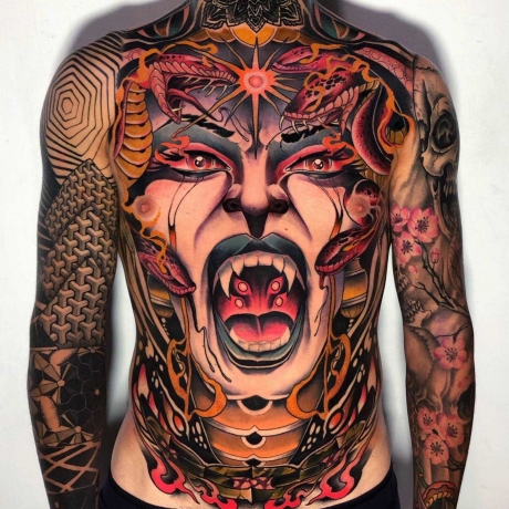 Full Sleeve Tattoo Ideas Inspired By Pop Culture And Iconic Art