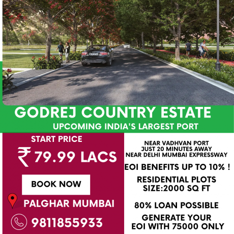 Looking for Your Dream Plots? Explore Godrej Country Estate Mumbai Now!