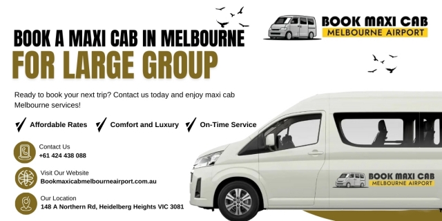 Maxi Cabs / Taxis Melbourne – Airport Bookings Available