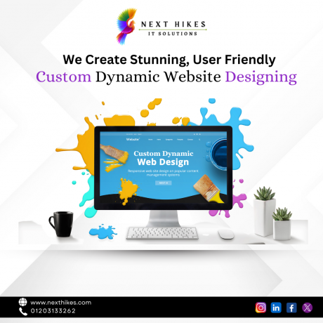 The Power of Dynamic Website Designing: Elevate Your Online Presence with Nexthikes IT Solution