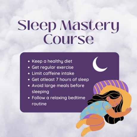 Sleep Mastery Course: Unlock Restful Sleep for a Healthier Life