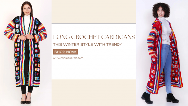  Long Crochet Cardigans