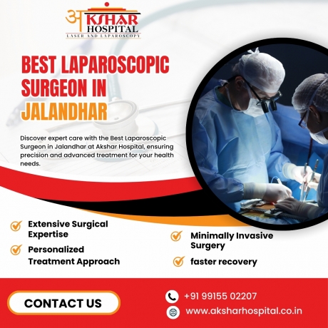 Best Laparoscopic Surgeon in Jalandhar 