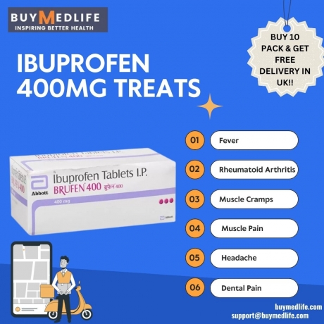 Ibuprofen 400mg: A Little Pill for Big Comfort