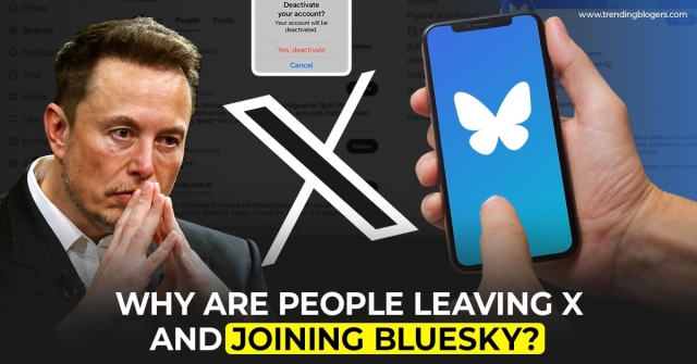 Why Are People Leaving X and Joining Bluesky? The Shift Shaking Social Media