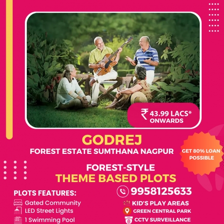 Build Your Dream Home on Godrej Forest Estate Nagpur!