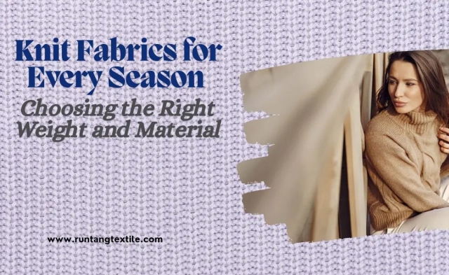 Stretch Knit Fabric: Understanding its Stretchability and Applications