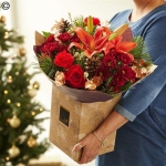 How to perfectly decorate a christmas flowers