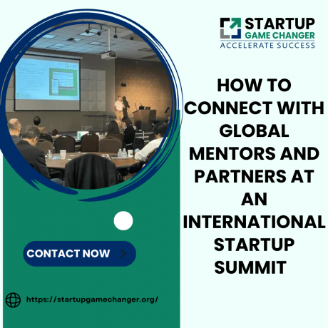How to Connect with Global Mentors and Partners at an International Startup Summit 