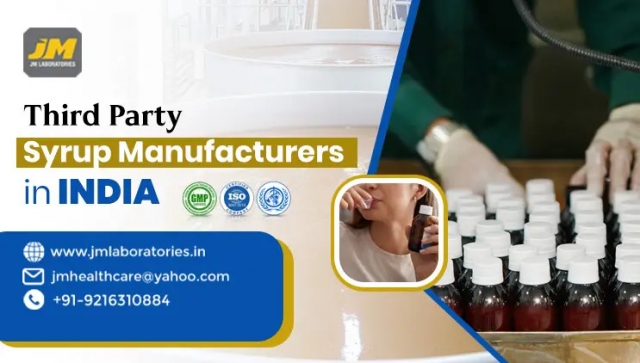 Syrup Manufacturers in India: A Growing Industry offering Third-Party Manufacturing Services