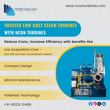 Turbine Manufacturing Companies in India: NCON Turbines Leads the Way