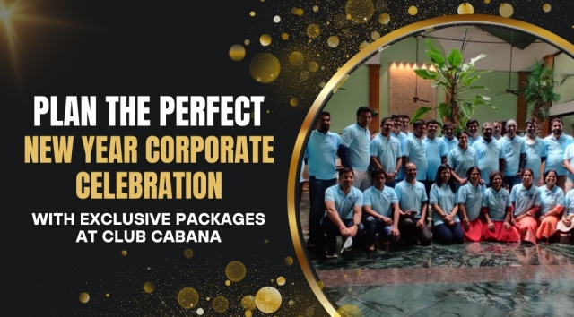 Plan the Perfect New Year Corporate Celebration with Exclusive Packages at Club Cabana