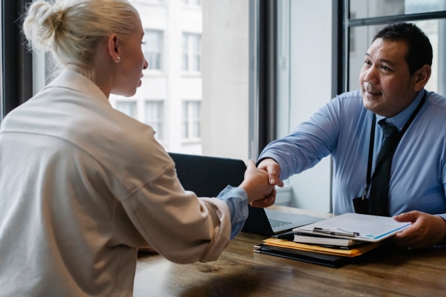 Establishing trust is essential for business success.