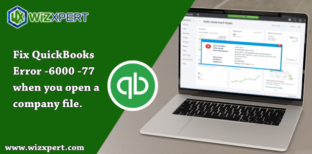 How to Fix QuickBooks Error 6000 77? 