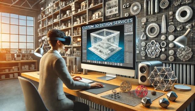 Custom 3D Design Services by Professional 3D Designers