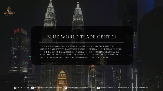 Blue World Trade Center: A Symbol of Modernity and Progress