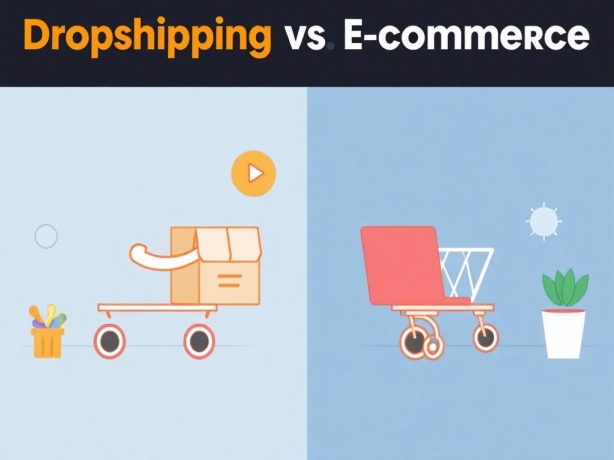 Ecommerce vs. Dropshipping: Understanding the Operational Differences