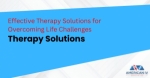 Effective Therapy Solutions for Overcoming Life Challenges