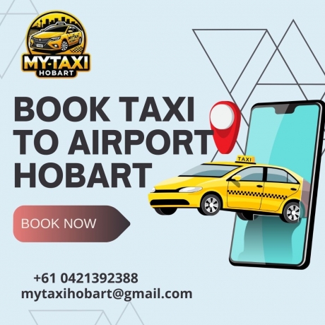 Is it possible to book taxi to airport Hobart on short notice?