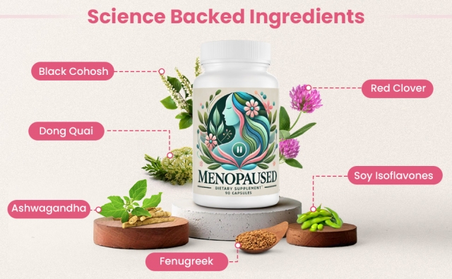 Hormone Balance Made Easy: The Ultimate Menopause Relief Supplement in 90 Capsules