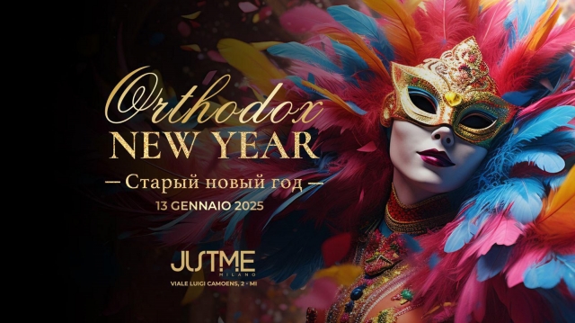 Orthodox New Year 2025: an exclusive gala evening organized by Nightfashion at Just Cavalli Restaurant & Club in Milan