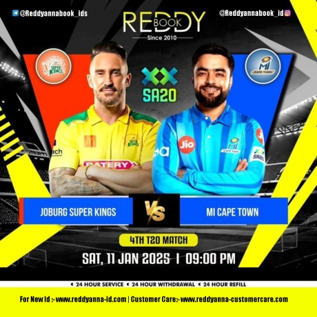 Countdown to 31 December: Bet on Joburg Super Kings vs. MI Cape Town with Reddy Anna