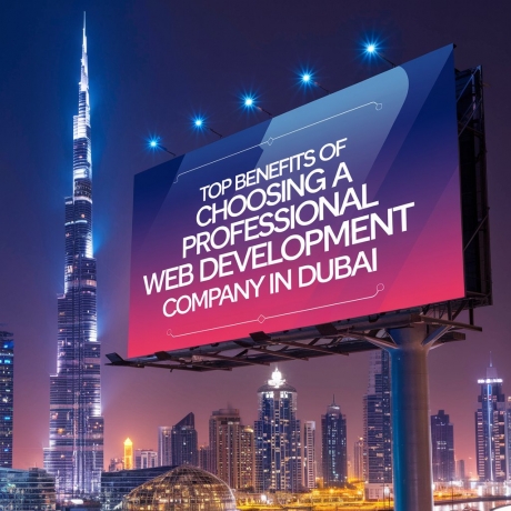 Top Benefits of Choosing a Professional Web Development Company in Dubai